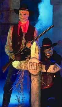 Halloween Cowboys - Image Copyright 1997 Knott's Berry Farm
